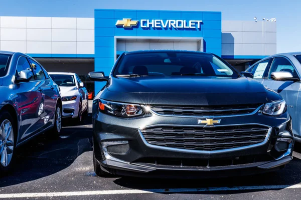 Noblesville - cirka mars 2018: Chevrolet bil återförsäljaravtal. Chevy är en Division av General Motors Xiv — Stockfoto