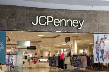 Dayton - Nisan 2018 yaklaşık: Jc Penney perakende alışveriş merkezi konumu. Bir hazır giyim ve Ev mobilya perakendeci III JCP olduğunu