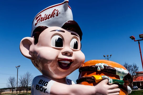 Tipp City - Circa April 2018: Frisch van Big Boy restaurant, waar de grote jongen Hamburger Ii — Stockfoto