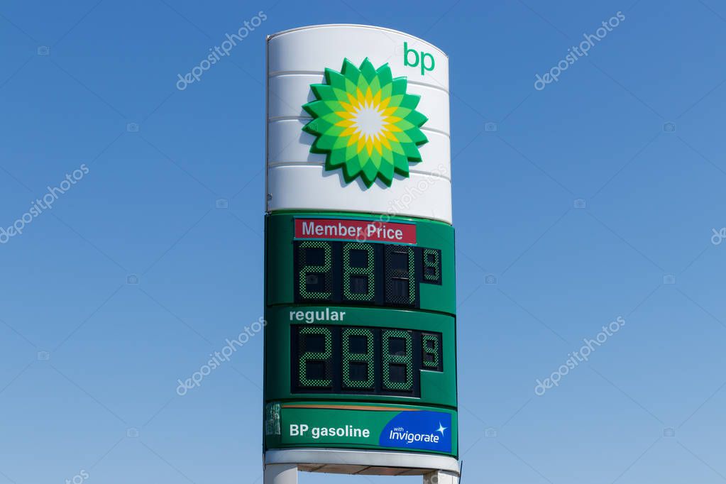 Anderson - Circa April 2018: BP Retail Gas Station. BP is One of the World's Leading Integrated Oil and Gas Companies II