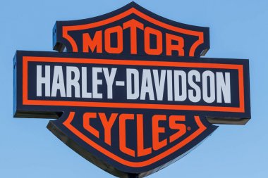 Lafayette - Nisan 2018 yaklaşık: Harley-Davidson yerel tabela. Harley Davidsons motosikletler bilinen onların sadık aşağıdaki için ben
