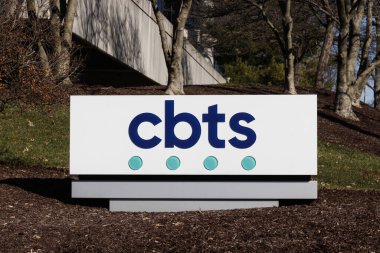 Cincinnati - Şubat 2020: Cbts Cloud bilgisayar ve IT servis ofisi. Cbts, Cincinnati Bell 'in IT servis yönetimi bölümü..