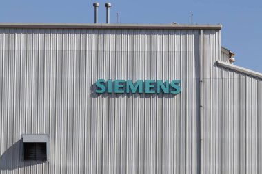 Cincinnati - Şubat 2020: Siemens Akıllı Altyapı Bölümü. Siemens, Avrupa 'nın en büyük endüstriyel üretim şirketidir..