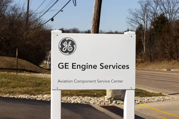 Cincinnati Circa February 2020 General Electric Aviation Facility Aviation Provider — Stock Photo, Image