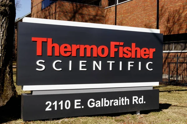 Cincinnati Circa Febrero 2020 Thermo Fisher Scientific Location Ofrece Formas — Foto de Stock