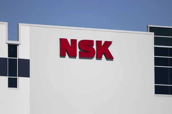 Plainfield Circa March 2020 Nsk Bearing Plant Nsk Manufactures Bearings — Stockfoto