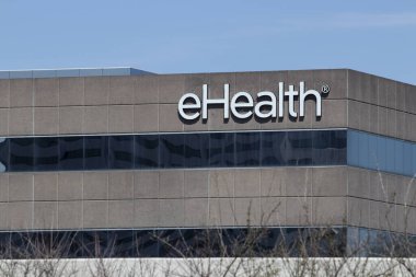 Indianapolis - Nisan 2020: eHealth Eastern U.S Teknoloji ve Operasyon Merkezi. eHealth özel bir çevrimiçi sağlık sigortası değiş tokuşu.