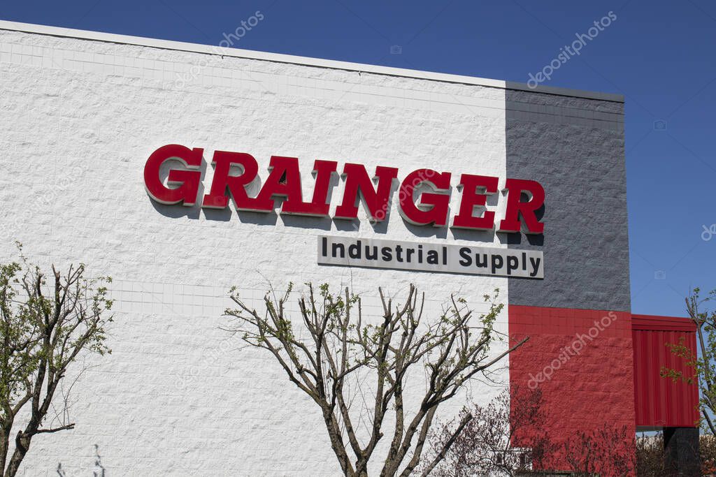 Indianápolis Circa abril 2020 Grainger almacén de suministro