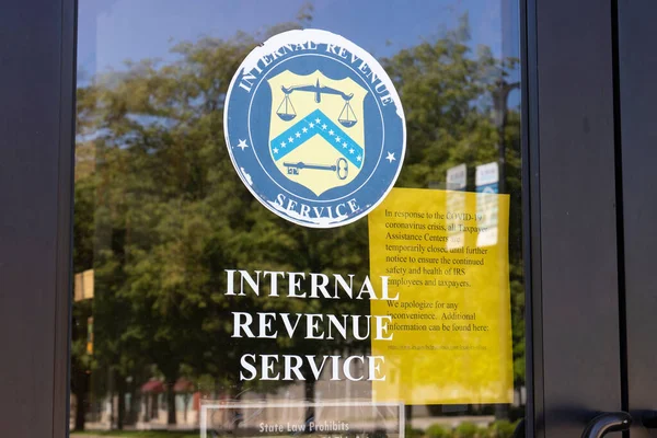 Terre Haute Circa May 2020 Ufficio Internal Revenue Service Irs — Foto Stock