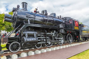 Kanada mirası. Kingston 'da 19. yüzyıl antika treni.