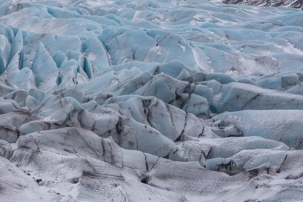 빙하의 아름다운 모습 아이슬란드, 지구 온난화 와 기후 변화 개념. — 스톡 사진