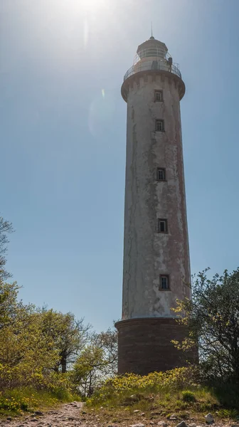 Lange Erik, North of the island Oland, is a Swedish lighthouse — Stock Photo, Image