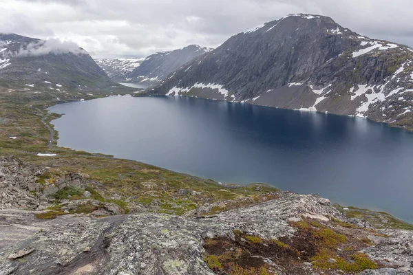 End Fjord Beautiful Norwegian Landscape View Fjords Norway Ideal Fjord — 스톡 사진