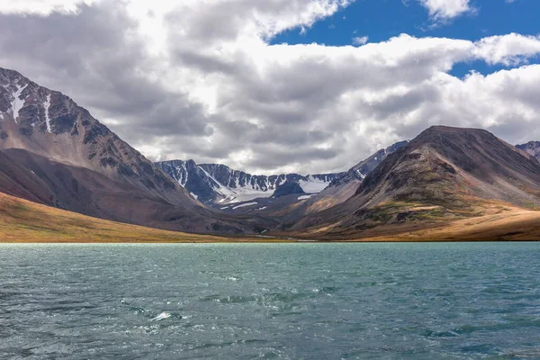 Paisajes Mongoles Las Montañas Altai Amplio Paisaje — Foto de Stock