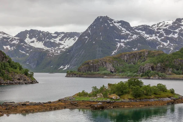 Sommerreiser Vakkert Norge Reisehelg Ferie Skandinaviske Land Selektivt Fokus – stockfoto