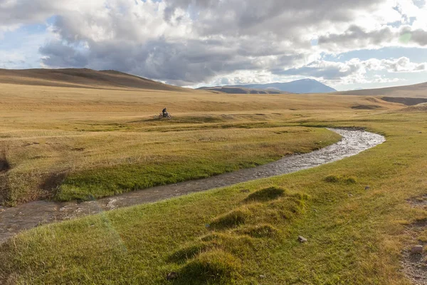 Mongolská Krajina Altajských Horách Široká Krajina — Stock fotografie