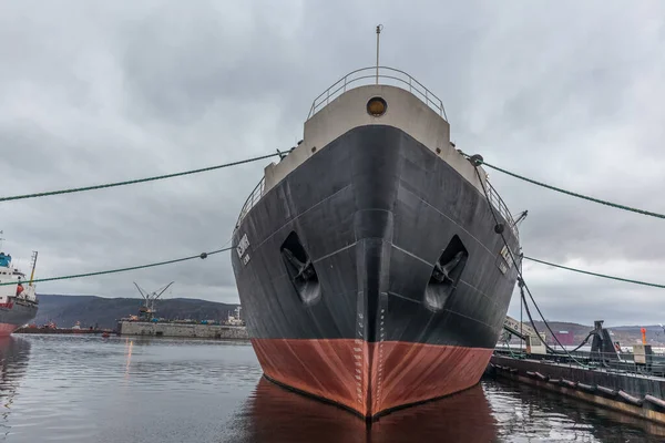 Murmansk Rússia Setembro 2016 Lenin Quebra Gelo Nuclear Soviético Lançado — Fotografia de Stock