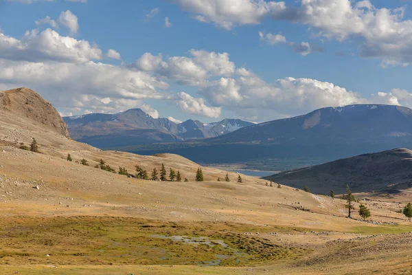 Paisaje Mongol Pastos Verdes Las Colinas Mongolia — Foto de Stock