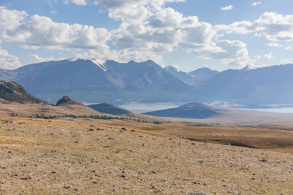 Paisajes Mongoles Las Montañas Altai Amplio Paisaje — Foto de Stock