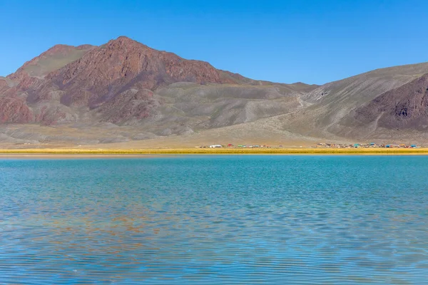 Lago Montaña Salvaje Las Montañas Altai Paisaje Verano Paisaje Mongolia — Foto de Stock