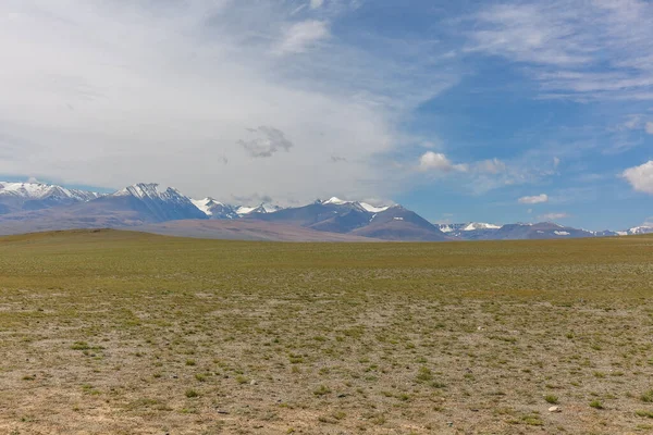 Typowy Widok Mongolskiego Krajobrazu Mongolski Altai Mongolia — Zdjęcie stockowe