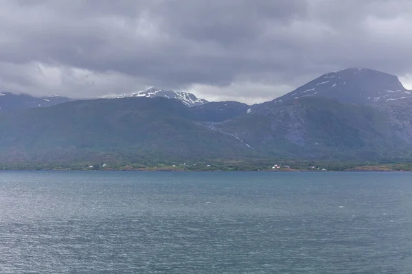 Lofoten Summer Landscape Lofoten Archipelag Norwegii Okręgu Nordland Znany Jest — Zdjęcie stockowe