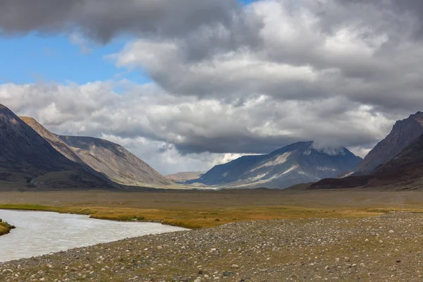 Mongolische Landschaft Tal Der Mongolei Mongolische Steppe Altai — Stockfoto