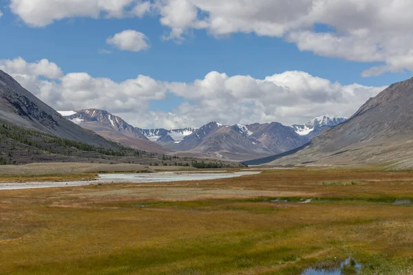 Vista Típica Del Paisaje Mongol Mongolia Altai Mongolia — Foto de Stock