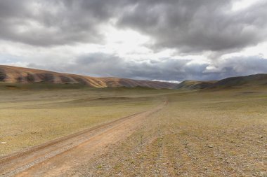 Çöldeki yol. Rus Altai ve Moğolistan arasındaki Orta Asya