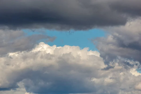 Bouřkové Mraky Obloze Před Deštěm — Stock fotografie