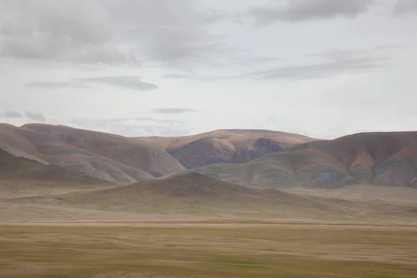 Typical view of Mongolian landscape. Mongolian Altai, Mongolia