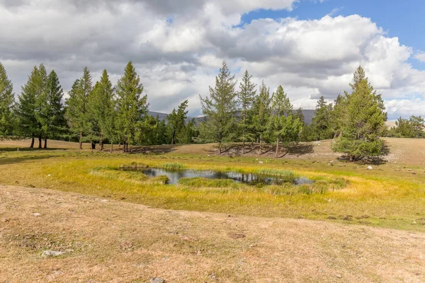 Paisagem Mongol Parque Nacional Altai Tavan Bogd Bayar Ulgii — Fotografia de Stock