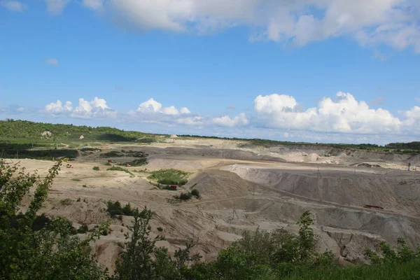 Cantera Amber Mining Kaliningrado — Foto de Stock