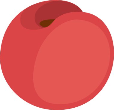 Taze olgun şeftali meyvesi beyaz arka planda izole edilmiş.