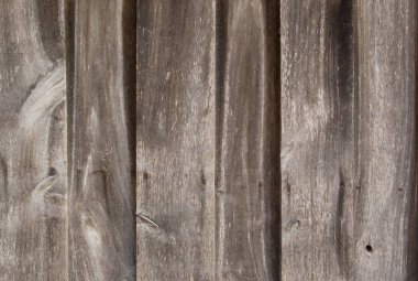 Tahta duvarlar. Ağaç yapısı. Gri arkaplan.