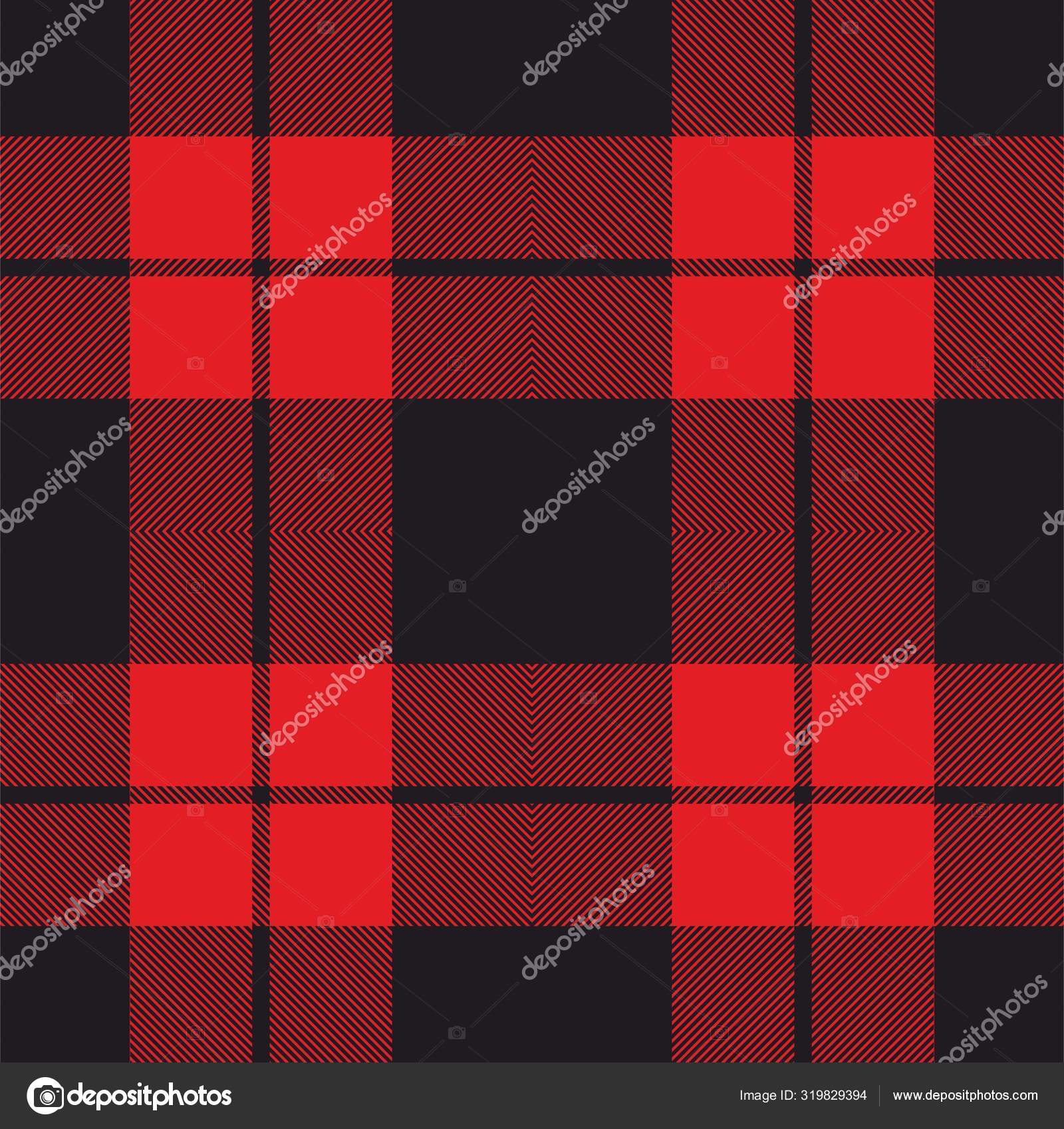 Tartan xadrez vermelho, branco, padrão foto de alta resolução
