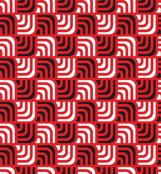 Geometrischer Nahtloser Druck Weihnachten Neujahr Hintergrund Modische Stoffmuster Abstraktes Design — Stockvektor