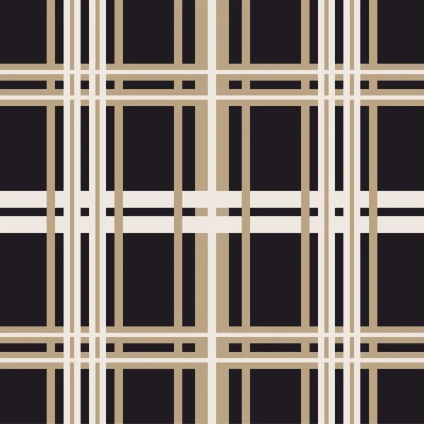 Nahtloses Schottenmuster Karierter Hintergrund Textildesign Stoff Schottische Ornamentale Textur Vektor — Stockvektor