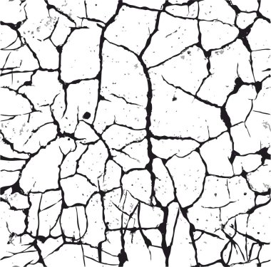Kusursuz grunge, çatlak vektör deseni, fırça arkaplan, suluboya, mürekkep