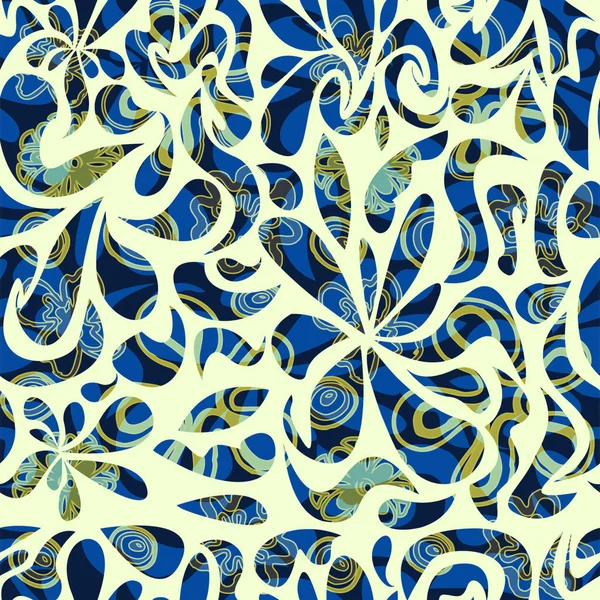 Soyut şekilleri ve renkli arka planı olan kusursuz geometrik desen. - Resim.