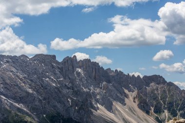 Latemar Dolomitleri İtalya. Latemar Grubu, Dolomitler, Güney Tyrol, İtalya