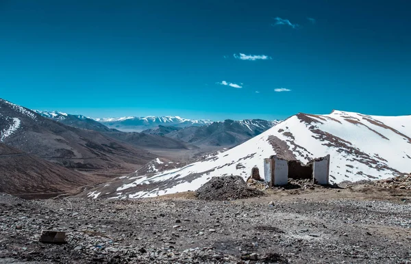 Viaje Moto Leh Ladagh Camino Más Alto Del Mundo India —  Fotos de Stock