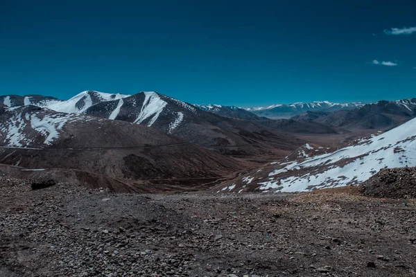 Mijn Moto Trip Van Leh Naar Ladagh Hoogste Weg Ter — Stockfoto