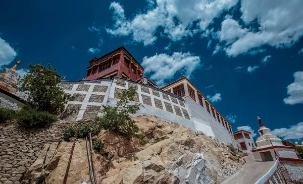 Můj Moto Výlet Lehu Ladaghu Nejvyšší Cesta Světě Indie Himálaje — Stock fotografie