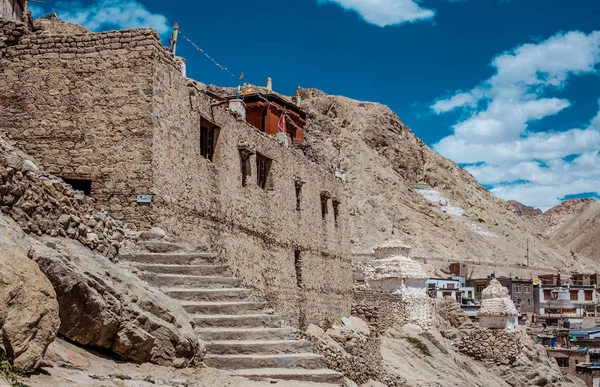 Leh Ten Ladagh Olan Yolculuğum Dünyanın Yüksek Yolu Hindistan Himalayaları — Stok fotoğraf