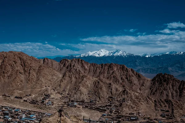 Viaje Moto Leh Ladagh Camino Más Alto Del Mundo India —  Fotos de Stock