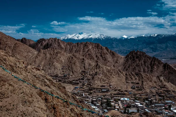 Viaje Moto Leh Ladagh Camino Más Alto Del Mundo India —  Fotos de Stock