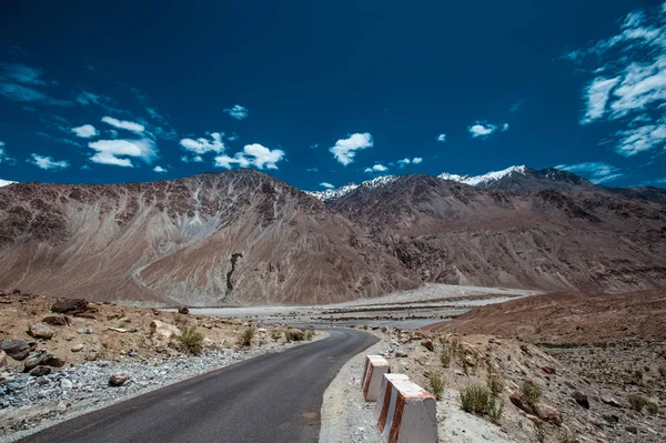 Moto Trip Leh Ladakh Highest Road World India Himalayas — стоковое фото