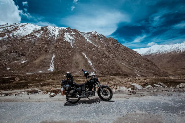Meine Moto Reise Von Leh Nach Ladakh Höchste Straße Der — Stockfoto