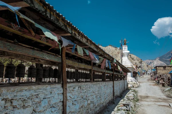 Annapurna Circuit Trek Nepálské Himálaje — Stock fotografie